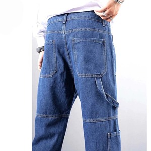 Jeans baggy en denim pour hommes, coupe large, jeans de haute qualité pour hommes, disponibles à prix avantageux - Product Image 4