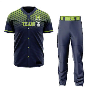 Uniforme de Béisbol con Logotipo Personalizado Más Vendido, Último Diseño, Ropa de Equipo, Gran Oferta, Precio Económico - Product Image 1