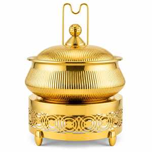 Modern Chafing Dish <b>Buffet</b> Food <b>Warmer</b> Stainless Steel Catering Server 6 L Auto Shut-Off Multi-layer Coating Dishwasher Safe - Product Image 4