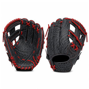 Guantes de Béisbol Hechos a Medida, Guante de Béisbol de Cuero con Costuras Avanzadas, Cómodo y con Estilo de Equipo de Béisbol - Product Image 1