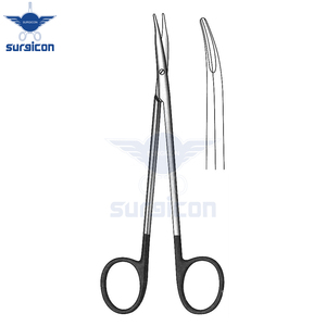Tijeras Quirúrgicas Reutilizables Reynolds Super Cut de 14 cm (5½ Pulgadas), Curvas, con Una Hoja Dentada de Acero Inoxidable para Uso General - Product Image 3
