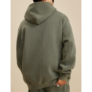 Sudadera con Capucha Unisex con Lavado Ácido, Proveedor al por Mayor, Logotipo Personalizado, Sudadera con Capucha para Hombre 100% Algodón Transpirable con Lavado Ácido - Product Image 4