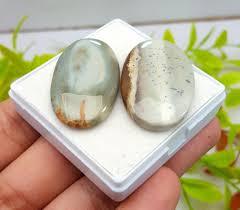 พลอยแจสเปอร์อิมพีเรียลทรงหลังเบี้ยสำหรับทำเครื่องประดับ พลอยธรรมชาติ รับรองโดยบุคคลที่สาม หลายสี หลายขนาด ผลิตในอินเดีย - Product Image 3