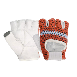 Nuevos Guantes de Ciclismo de Ganchillo Personalizados, Transpirables, de Verano, sin Dedos, de Poliéster y Nailon, con Cierre de Gancho y Bucle, Unisex - Product Image 1