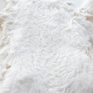 Natural Premium Lambswool Sheepskin <b>Wool</b> Leather Pelt Clear Grain Tight Texture for Luxury Auto Upholstery Fashion Apparel <b>Craft</b> - Product Image 4