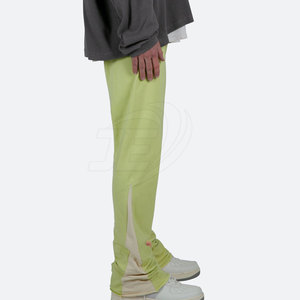 Pantalones apilados personalizados al por mayor para hombre, diseño único, gran oferta, cantidad a granel, pantalones apilados rectos de cintura alta - Product Image 2