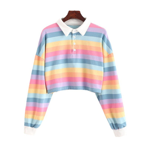 Polo de golf uni pour femme, personnalisé, de haute qualité, décontracté, pour le sport, avec logo personnalisé, vêtements de mode en gros - Product Image 3