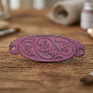 Poignées et poignées de tirage en céramique rose vieillie, design industriel, pour meubles de cuisine, armoires et commodes - Vente chaude - Product Image 4