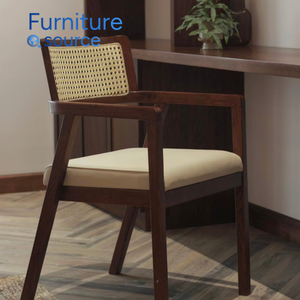 Chaise de salle à manger en bois durable écologique moderne siège confortable pour restaurants appartements meubles de maison-usine du Vietnam - Product Image 1