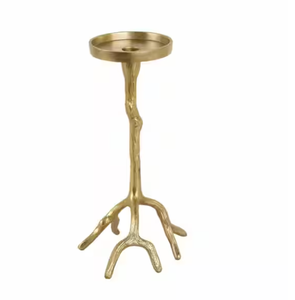 Candelabro Alto de Latón Ornamentado para Decoración del Hogar, para Navidad, Pascua, Rituales Sagrados e Interiores Vintage - Product Image 2