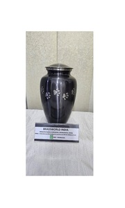 Urne funéraire écologique en laiton durable pour animaux de compagnie, style américain, capacité de 220 pouces cubes - Product Image 5