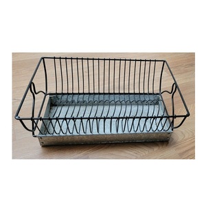 Escurridor de platos y platos para uso en la cocina del hogar, estante de almacenamiento de Metal, bandeja y cuchillo, cuchara, soporte para utensilios, accesorios de cocina - Product Image 2