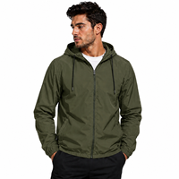 Veste coupe-vent imperméable à capuche personnalisable avec logo, unisexe, mode hiver, streetwear, extérieur