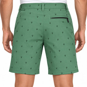 Shorts de sport pour hommes à impression de balles de golf, séchage rapide, coupe athlétique, style décontracté et élégant, pour activités de plein air, vente en gros - Product Image 2