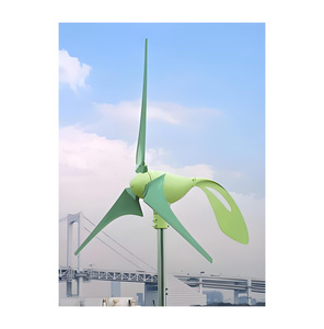 Generador de Turbina Eólica Industrial de 1.5KW, Diámetro del Rotor de 1.3m, Salida de 12V 24V, Batería de Iones de Litio, Sistema Híbrido Solar, Venta al por Mayor - Product Image 6