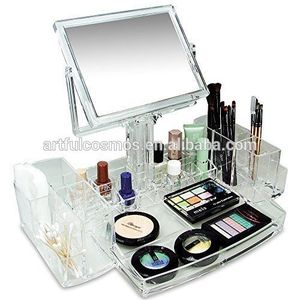 Exhibidor de Maquillaje y Cosméticos de Diseño Personalizado de Alta Gama 2025, Exhibidor de Acrílico para Productos de Cuidado de la Piel para Mostrador - Product Image 4