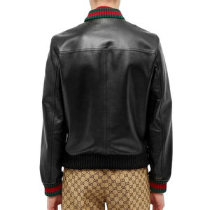 Veste universitaire en cuir de qualité supérieure, confortable, style baseball universitaire en satin, imperméable, style hiver, fourrure, vente en gros - Product Image 3