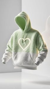 เสื้อฮู้ดผู้ชาย คอปกติ สีสันตัดกัน สไตล์ลำลอง ผ้าโพลีเอสเตอร์/คอตตอน เฟรนช์เทอร์รี่ 300 กรัม เนื้อนุ่ม ปักลาย ใส่ได้ในฤดูใบไม้ร่วง ทรงปกติ - Product Image 6