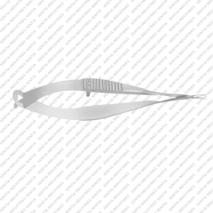 Ciseaux de Capsulotomie Vannas 8 cm Droits 5 Pouces Lame Fine Instrument de Précision Ophtalmique en Acier Inoxydable CE - Product Image 5