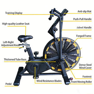 Vélo d'exercice à domicile en acier inoxydable, best-seller, résistance réglable, vélo d'assaut, vélo d'air pour brûler les graisses - Product Image 6