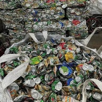 Mejor Precio en Chatarra de Aluminio UBC, Latas de Bebidas Usadas, Limpias y Clasificadas, 99.99% Puro, Proveedor de Exportación