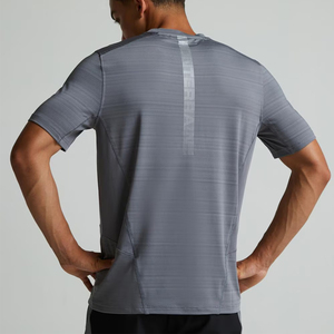 Nuevo Conjunto Deportivo para Hombre 2026, Pantalones Cortos de Algodón Transpirable con Tela de Poliéster, Camiseta de Manga Corta para Fitness - Product Image 6