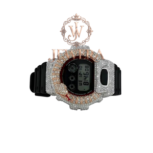 Mossinate Premium Rubber and Diamond <b>Watch</b> with High-Quality Materials <b>for</b> Fashion and Function Available <b>for</b> Factory Price - Product Image 1