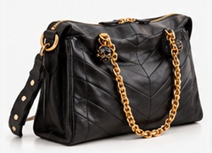Premium Genuine Leather Quilted Shoulder Handbag for Women Fashion Chain <b>Tote</b> Bag Luxury Crossbody Purse Custom OEM - Product Image 5