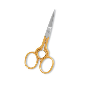 Tijeras para Cutículas de Acero Inoxidable de Alta Calidad, Suministro Directo de Fábrica, Punta Afilada, Hoja Curva, para Uso con Mano Derecha en Manicura - Product Image 1