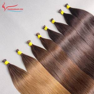Producto más vendido Color teñido Natural recto 100% extensiones de cabello humano a granel Sin enredos Sin desprendimiento Super sedoso y suave - Product Image 1
