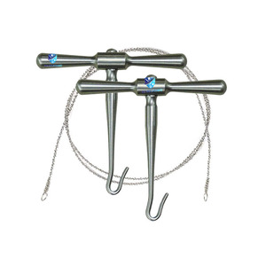 Dom Med Dynamics - Juego de Instrumentos Quirúrgicos Ortopédicos de Alta Calidad, Acero Inoxidable, Sierra de Alambre Gigli, Gancho, Instrumentos Básicos Manuales - Product Image 2
