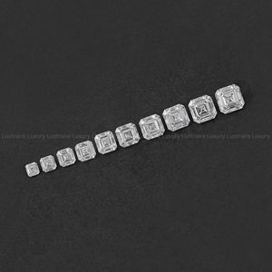 Diamante Cultivado en Laboratorio con Corte Asscher Certificado, 0.50-15.00 CT, Calificación IGI EF-VVS EF-VS, Gema Suelta, Joyería Solitaria Ecológica - Product Image 4