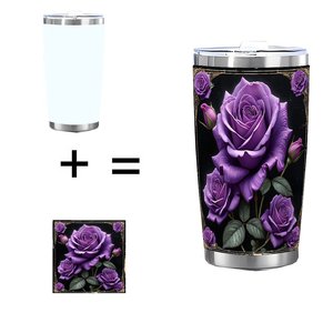 Stainless Steel Tumbler 20oz Vacuum <b>Insulated</b> Double Wall Custom Logo Bulk Wholesale <b>Cup</b> - Product Image 1