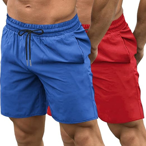 Shorts de sport et décontractés pour hommes, grande taille, séchage rapide, confortables, tendance, shorts unis pour hommes - Product Image 6