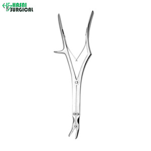 Rongeur à double action extra long de 14 pouces en acier inoxydable, instrument chirurgical pour la coupe des os - Product Image 5