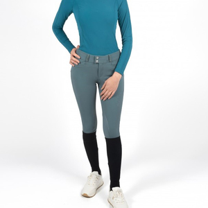 High Quality 4-way Stretch Horse Riding Breeches <b>Leggings</b> Tights <b>Equestrian</b> Wear Pants on Technical Fabric with Soft Feel - Product Image 4