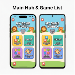 แอปเกมสำหรับเด็ก RoyalCraft – เกมการเรียนรู้แสนสนุก กิจกรรมเสริมทักษะ และความบันเทิงสำหรับเด็กที่ปลอดภัย IOS/Android/Linux/Mac - Product Image 1