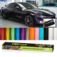 Film de protection de voiture décoratif, haute brillance, anti-rayures, teinté mat, changeant de couleur, haute qualité, coloré, effet caméléon, pour carrosserie complète.