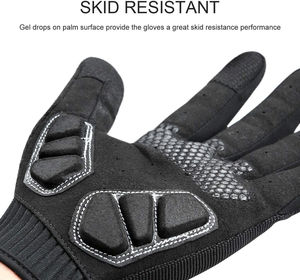 Winter Full-<b>Finger</b> Cycling Gloves Windproof Mountain <b>Bike</b> Anti-Slip Padded Palm Touchscreen Compatible Outdoor Gym Gloves Sale - Product Image 6