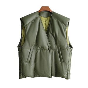 Chaleco de Cuero Genuino para Mujer, Estilo Motero, Impermeable, de Lona, de Secado Rápido, a la Moda, Estilo Urbano, 2026 - Product Image 4