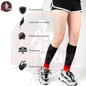 Mangas de compresión unisex para pantorrillas, protector de piernas con compresión elástica en 4 direcciones para correr y deportes al aire libre, ropa deportiva de seguridad de la mejor calidad - Product Image 4