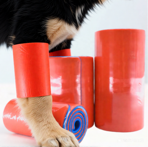 Penyangga Kaki Gulung Aluminium Ringan Tahan Air, Dapat Diulur, untuk Pertolongan Pertama, untuk Kaki dan Tungkai Hewan Peliharaan - Product Image 3