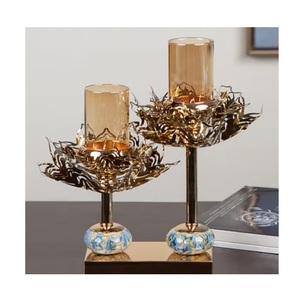Customized Shape Iron Metal <b>Tealight</b> Votive <b>Holder</b> Restaurant Table Top Decoration Centerpieces Candle <b>Holder</b> - Product Image 1