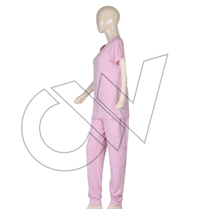 Low MOQ Customized Color Design Men's <b>Hospital</b> <b>Scrub</b> Sets Spandex Non Woven Fabric Custom Logo Summer - Product Image 4