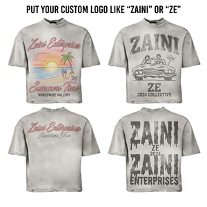 Camiseta Extra Grande de Algodón Premium de 230 g/m² para Hombre, Impresión Personalizada DTG, Bordado OEM ODM, Cuello Redondo, Secado Rápido - Product Image 1