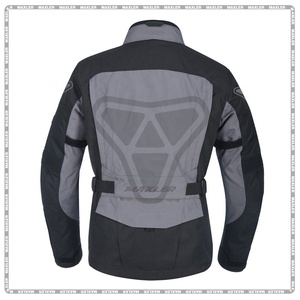 Chaqueta de Motociclismo para Hombre, Impermeable, para Todas las Estaciones, con Protección Certificada CE, Resistente al Viento - Product Image 1