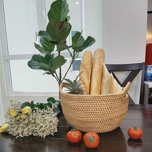 Cesto de Ropa de Bambú y Ratán de Nuevo Diseño, Hecho a Mano con Fibra Natural, Organizador de Almacenamiento para el Hogar, Venta al Por Mayor - Product Image 3