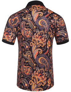 Nouveaux polos en coton personnalisés pour hommes, sublimation, vente flash, meilleur prix, séchage rapide, dernier design, polos sublimés pour hommes - Product Image 4