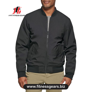Blouson bomber uni pour garçons, blouson bomber imperméable pour garçons, blouson bomber uni pour enfants - Product Image 1