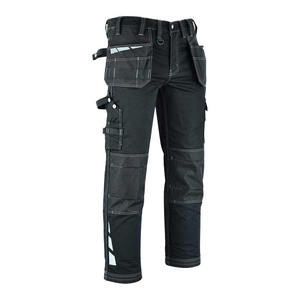 Hi <b>Vis</b> Anti-static Men Work Safety Polyester CE Certified Breathable Cargo <b>Trousers</b> Wholesale <b>High</b> Quality Custom Workwear - Product Image 6